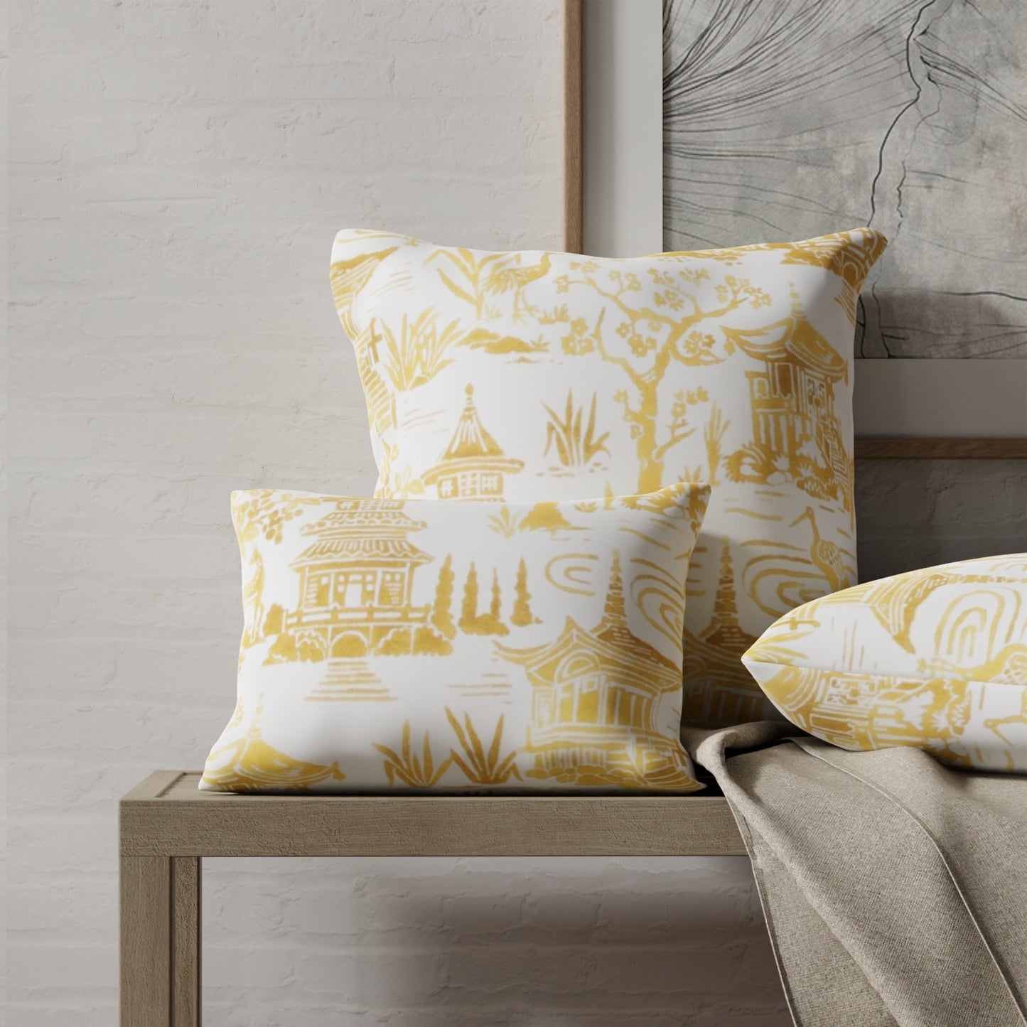 Snelling Butternut - Folio Fabrics