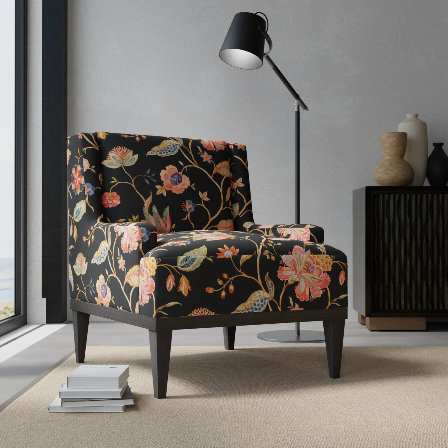 Sorren Onyx - Folio Fabrics