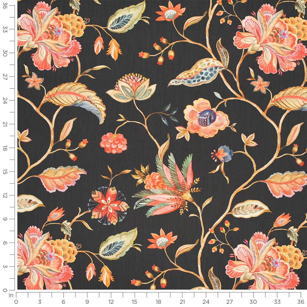 Sorren Onyx - Folio Fabrics