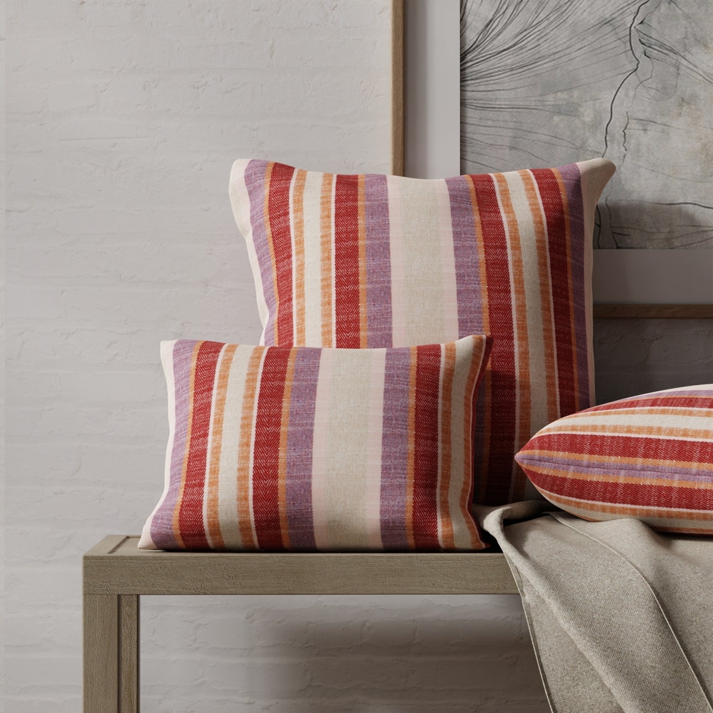 Swansea Berry - Folio Fabrics