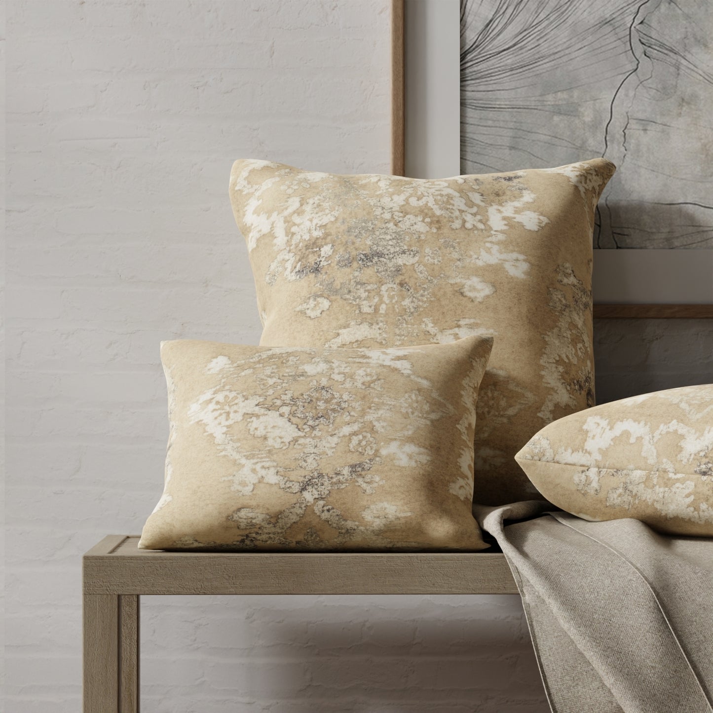 Tamzi Latte - Folio Fabrics