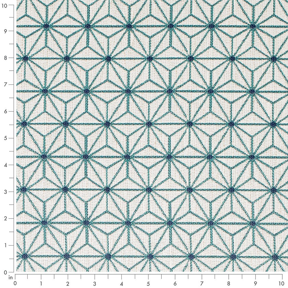 Ulysses Aqua - Folio Fabrics