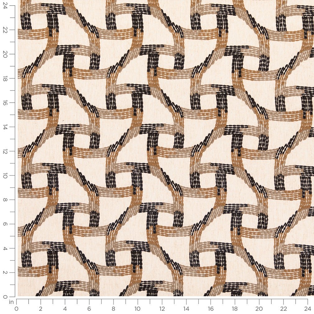 Wabasha Walnut - Folio Fabrics