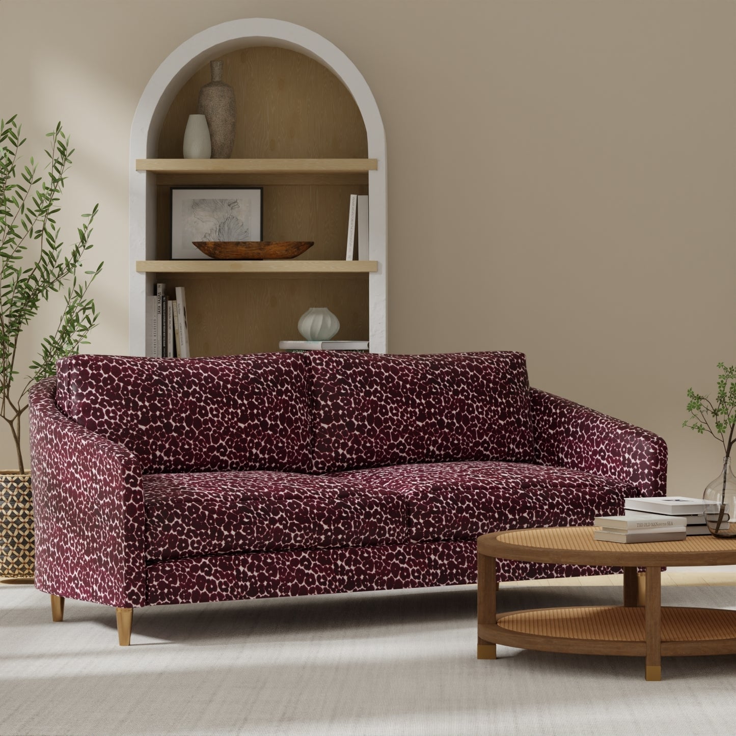 Wagoner Merlot - Folio Fabrics