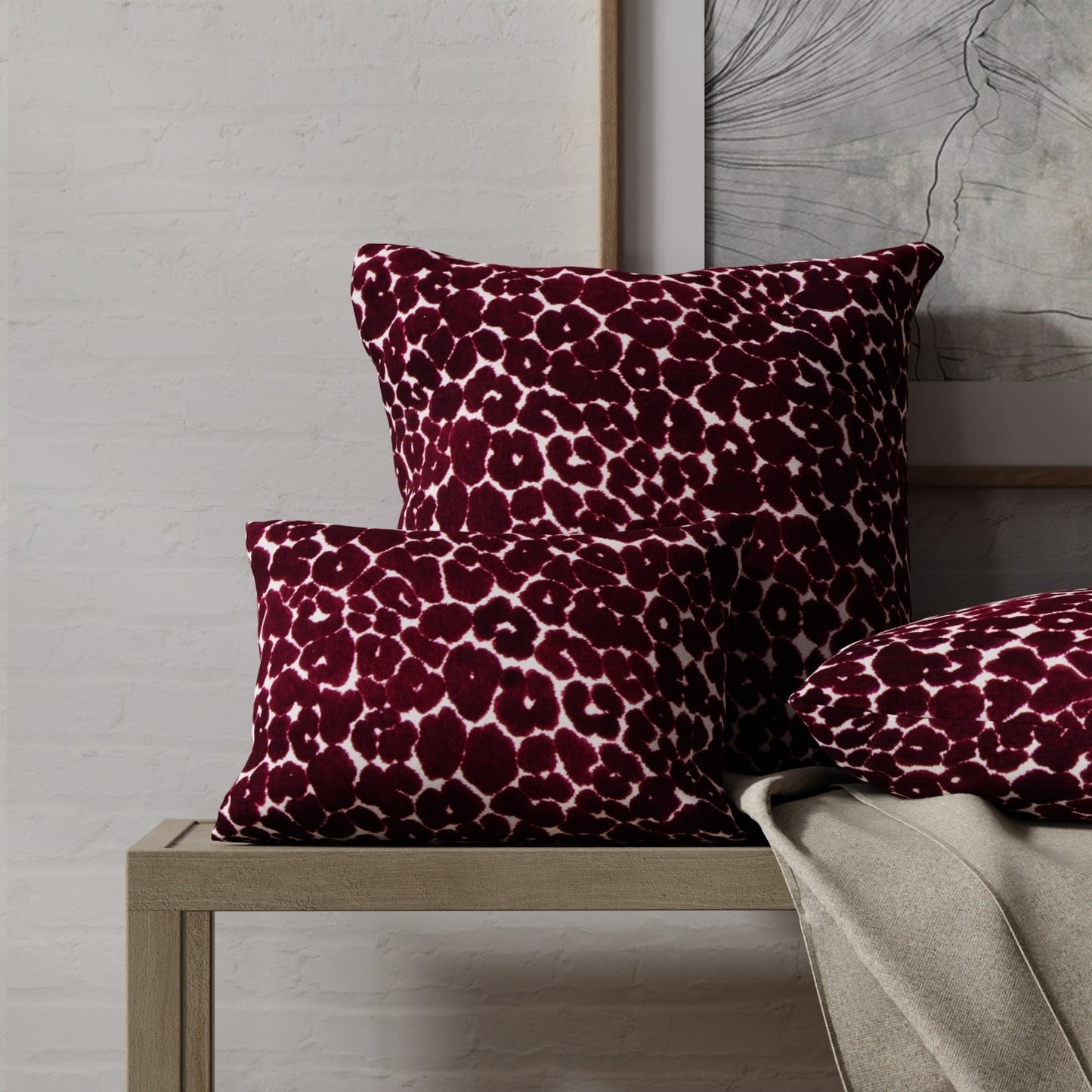 Wagoner Merlot - Folio Fabrics