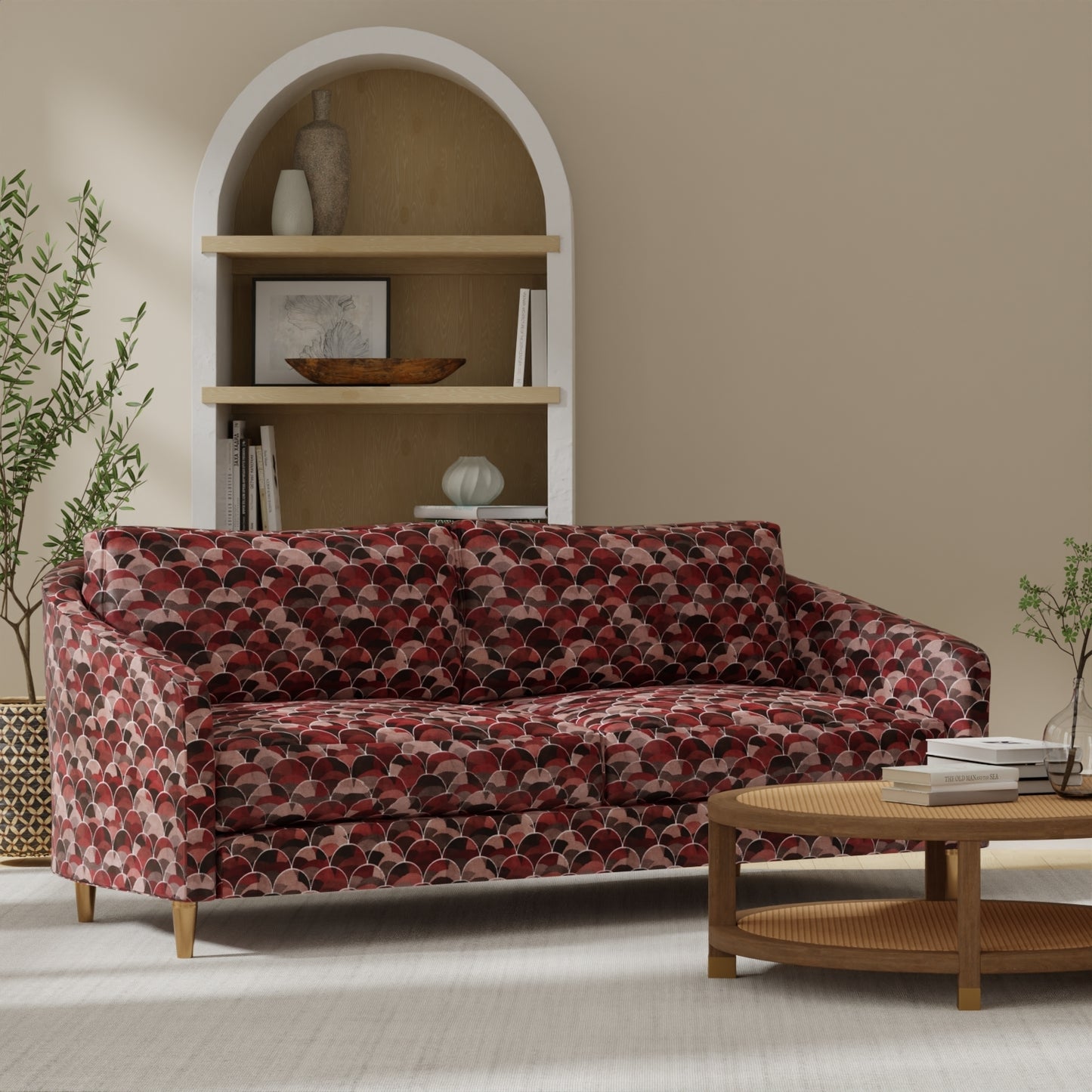 Watertown Ruby - Folio Fabrics