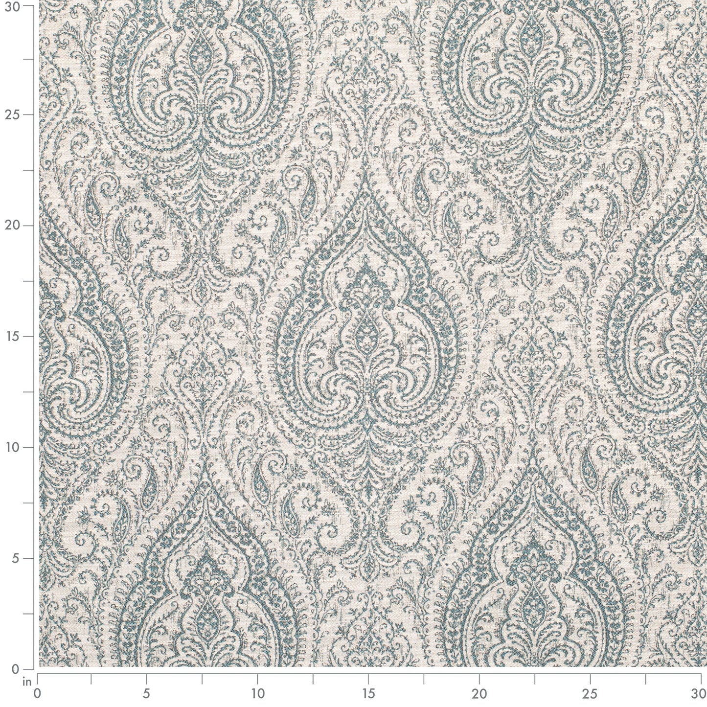 Winfield Teal - Folio Fabrics