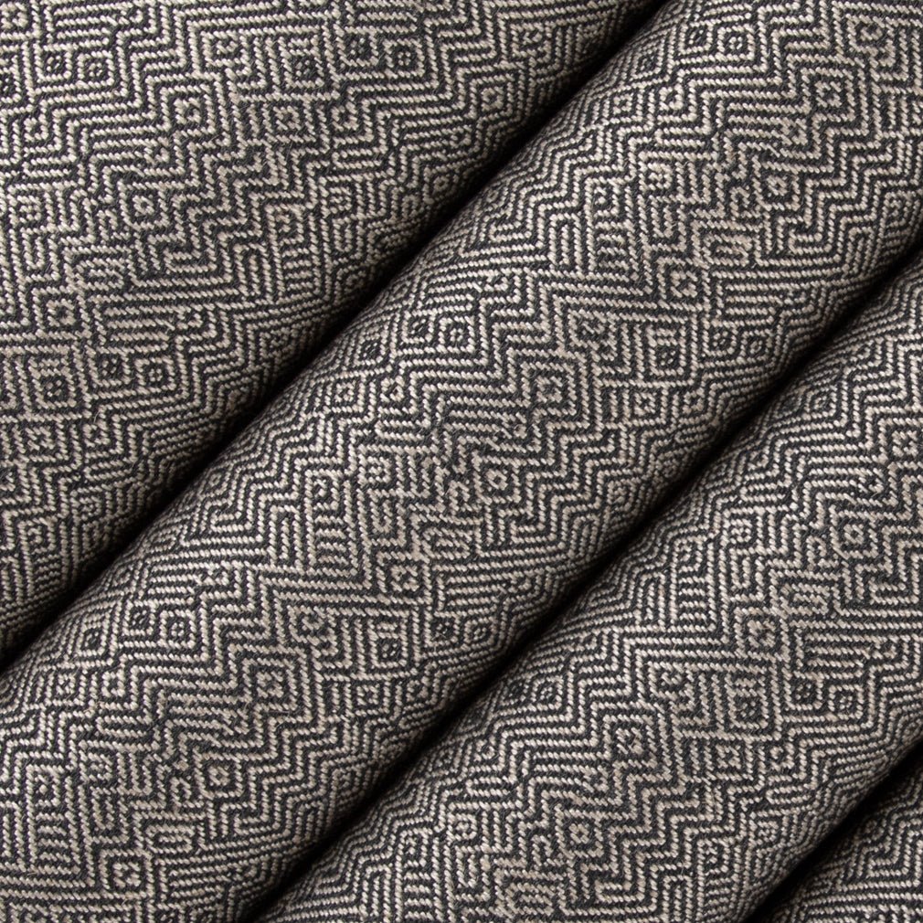 Woodbury Gunmetal - Folio Fabrics