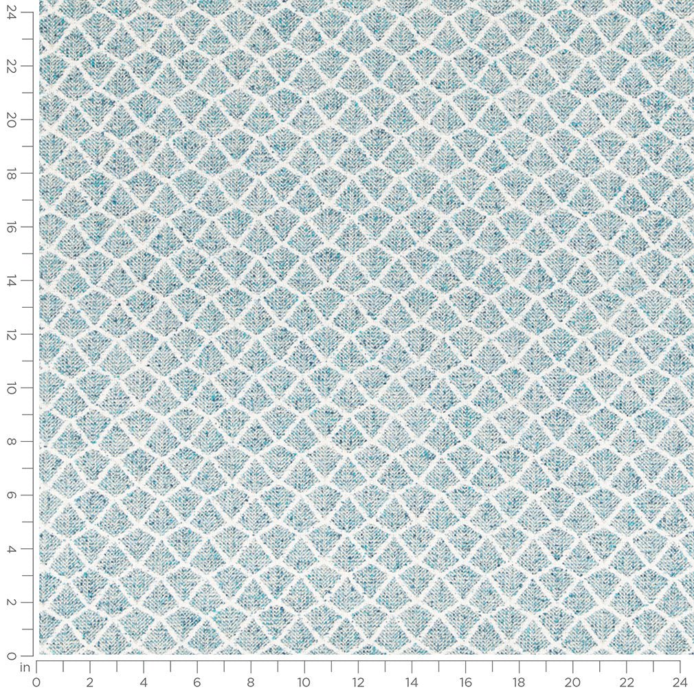 Woodruff Teal - Folio Fabrics