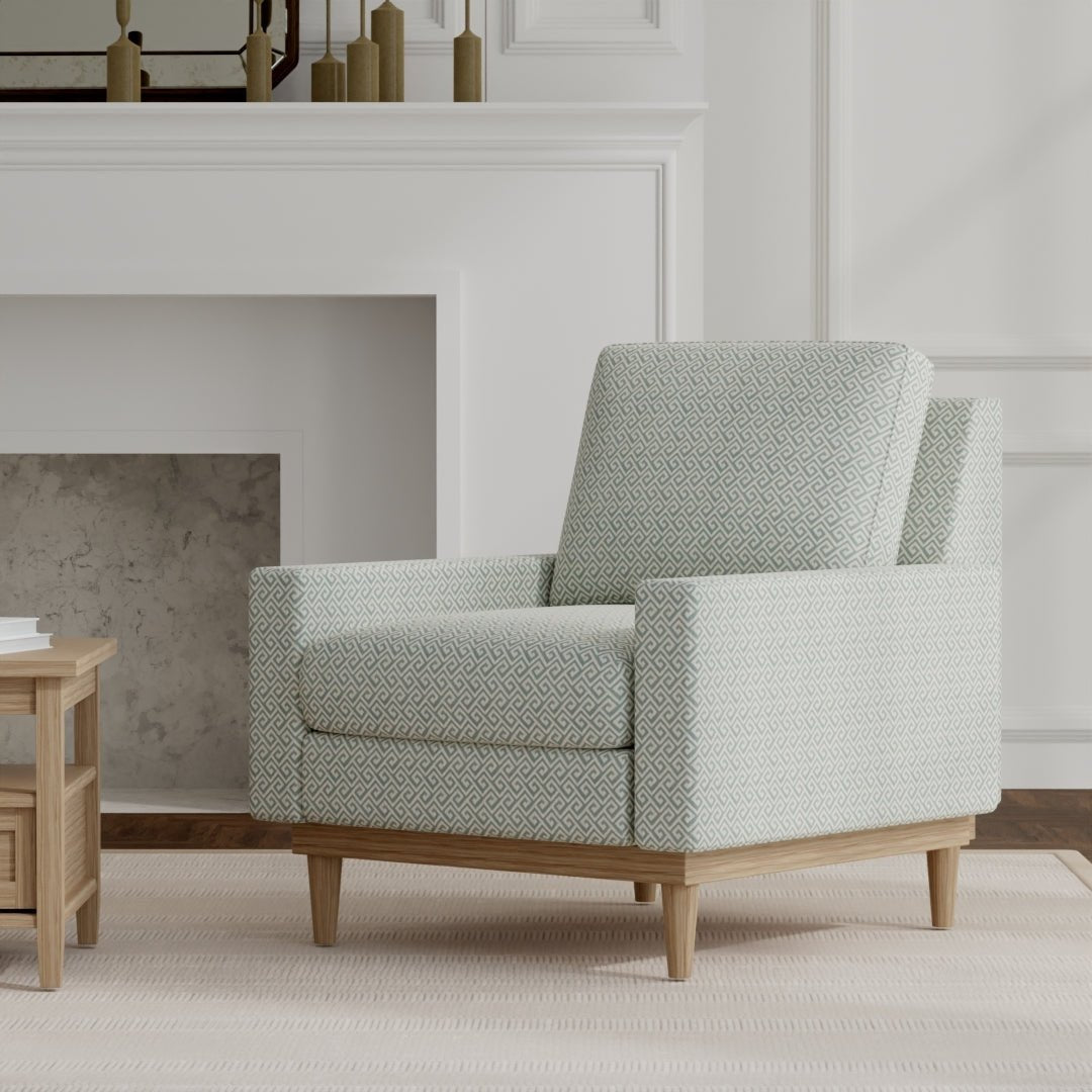 Zaiden Aqua - Folio Fabrics