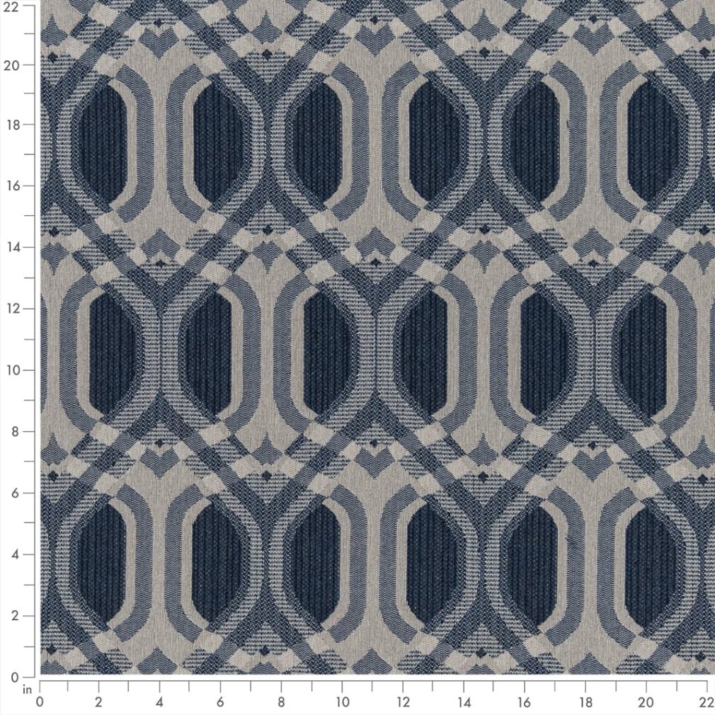 Alden Sapphire - Folio Fabrics