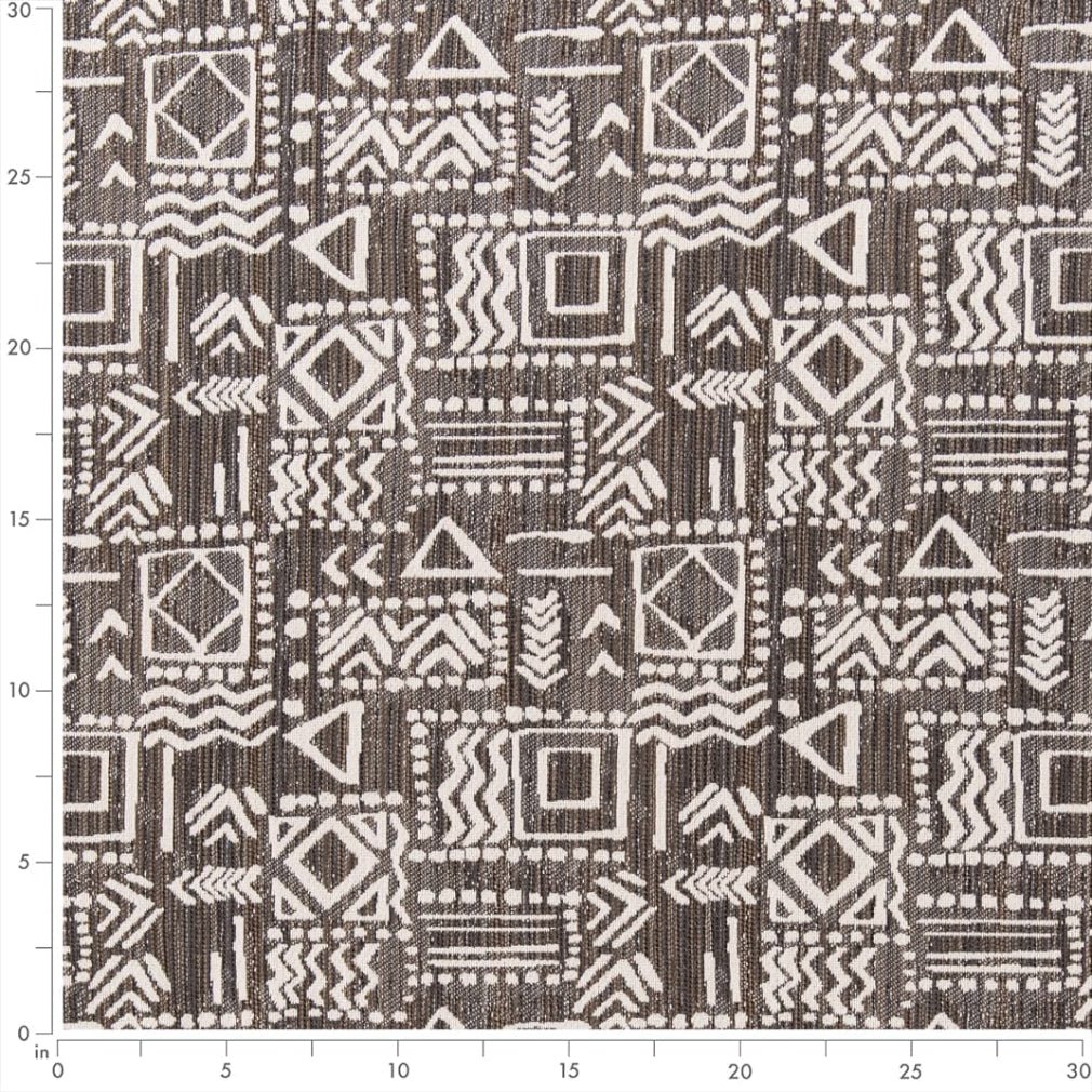 Amia Truffle - Folio Fabrics