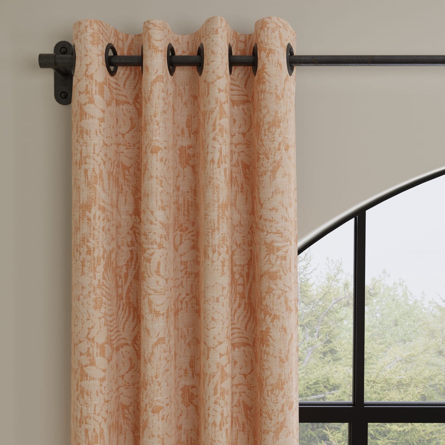 Annabel Apricot made up as drapery