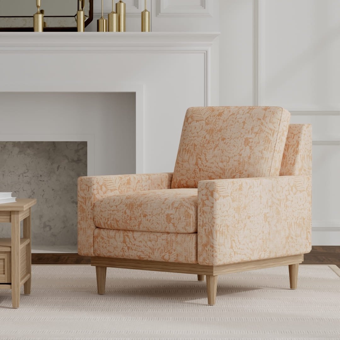 Annabel Apricot - Folio Fabrics