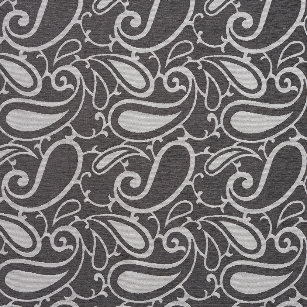 Asher Charcoal Fabric