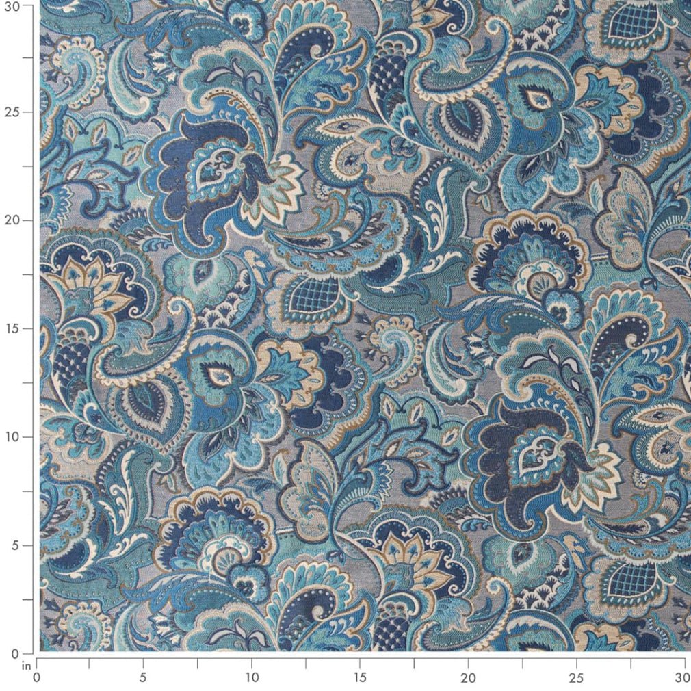 Barber Sapphire - Folio Fabrics