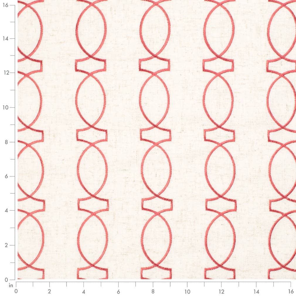 Barkley Carmine - Folio Fabrics