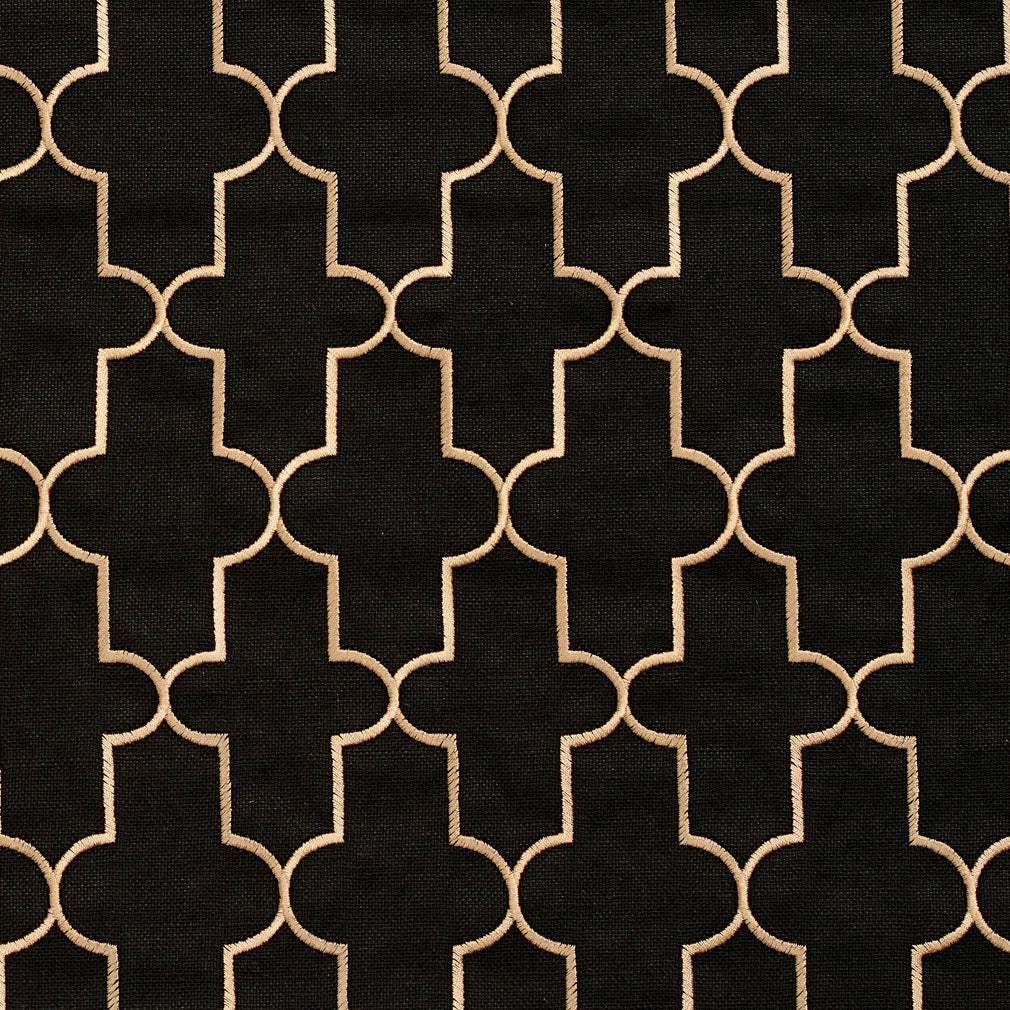 Barron Black Fabric