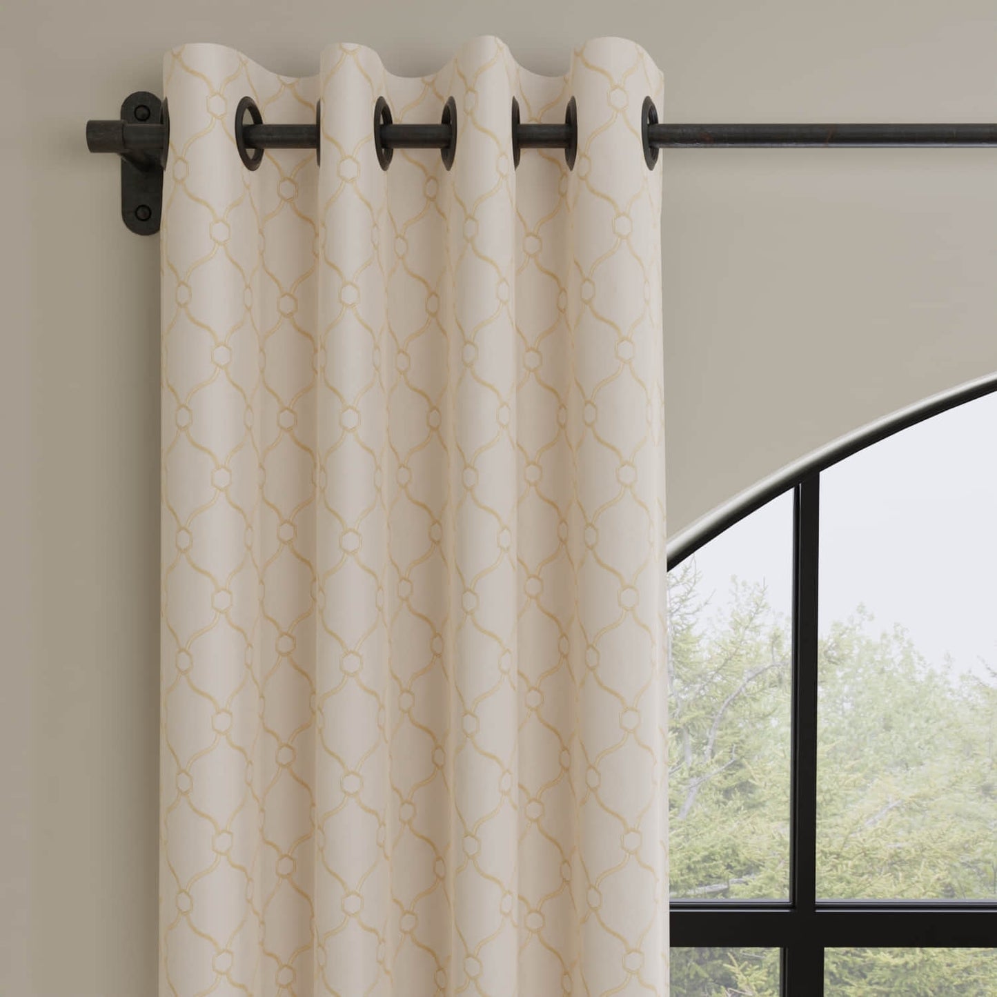 Barwick Golden made up on drapery