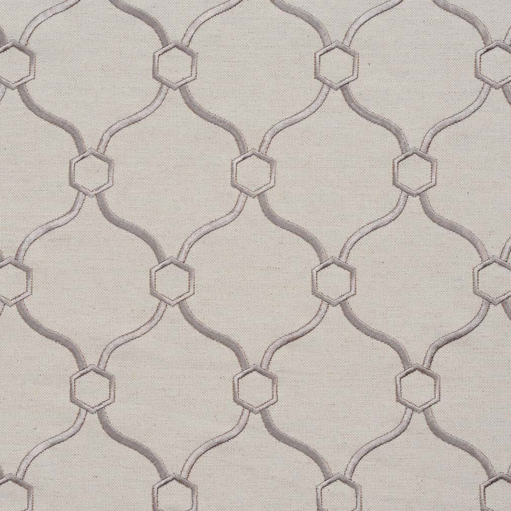 Barwick Silver - Folio Fabrics