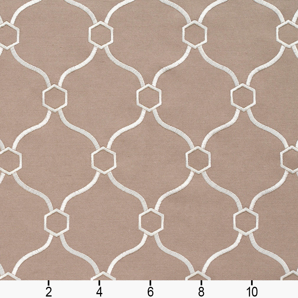 Barwick Taupe - Folio Fabrics