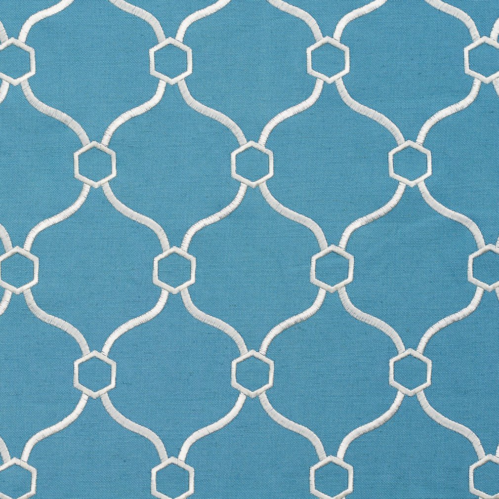 Barwick Turquoise - Folio Fabrics
