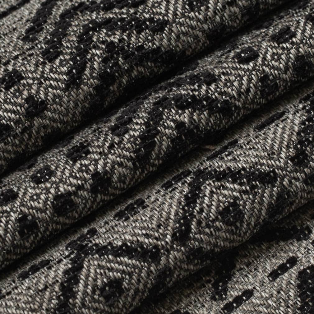 Beau Charcoal - Folio Fabrics