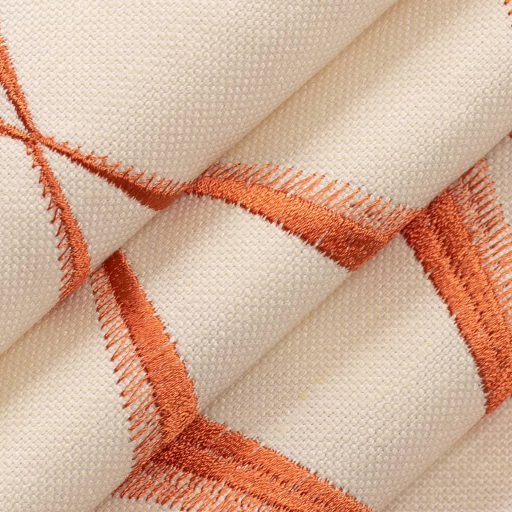 Becker Tangerine - Folio Fabrics