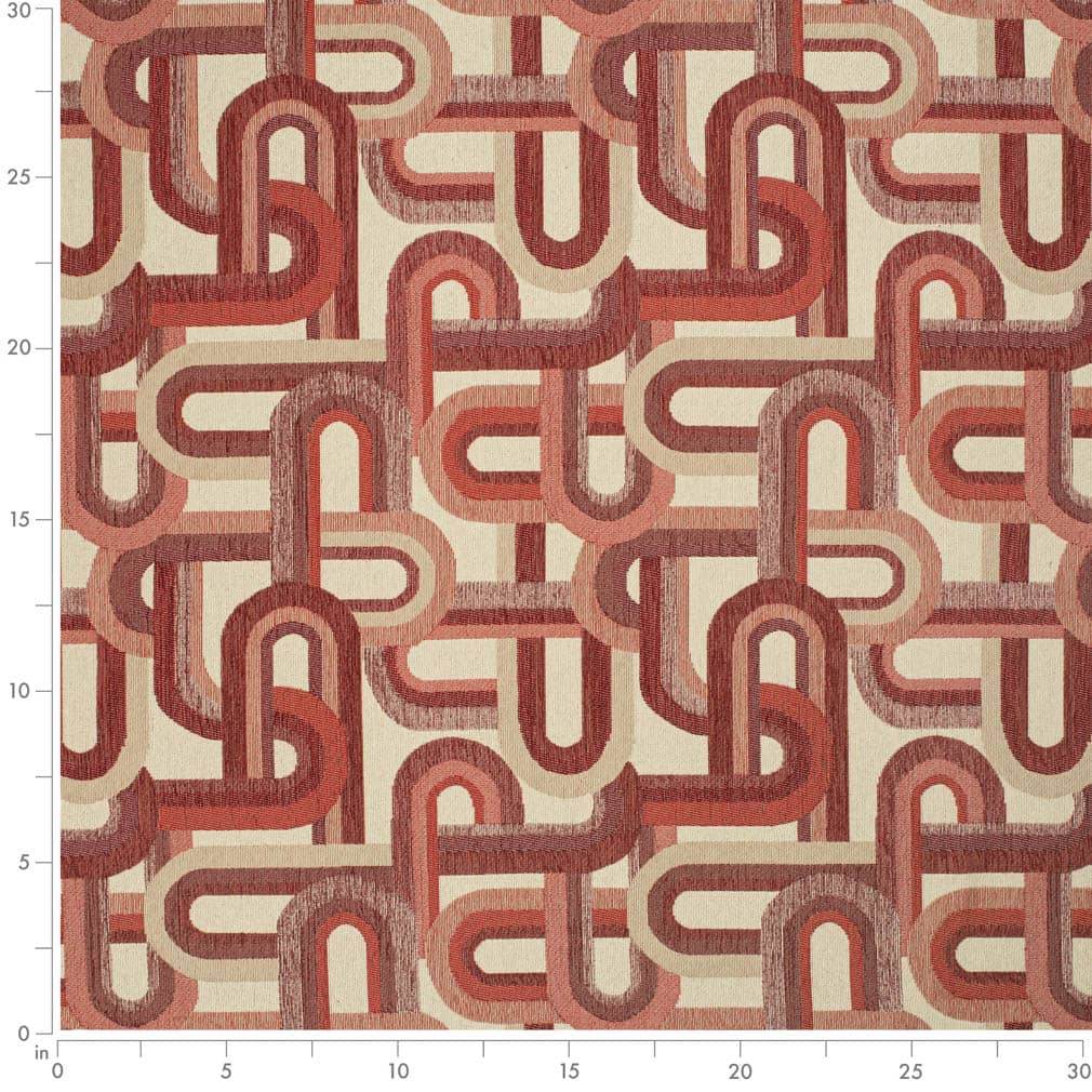 Belagio Cherry - Folio Fabrics
