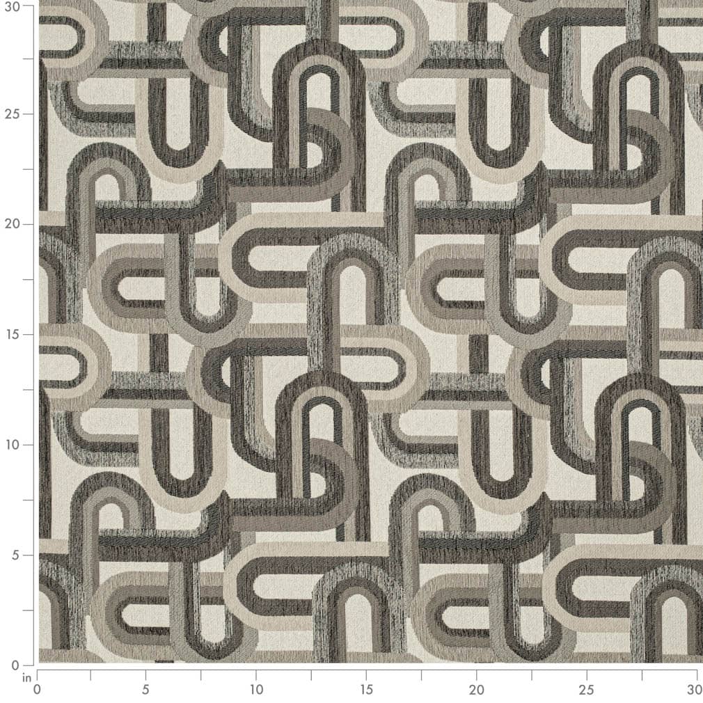 Belagio Gravel - Folio Fabrics