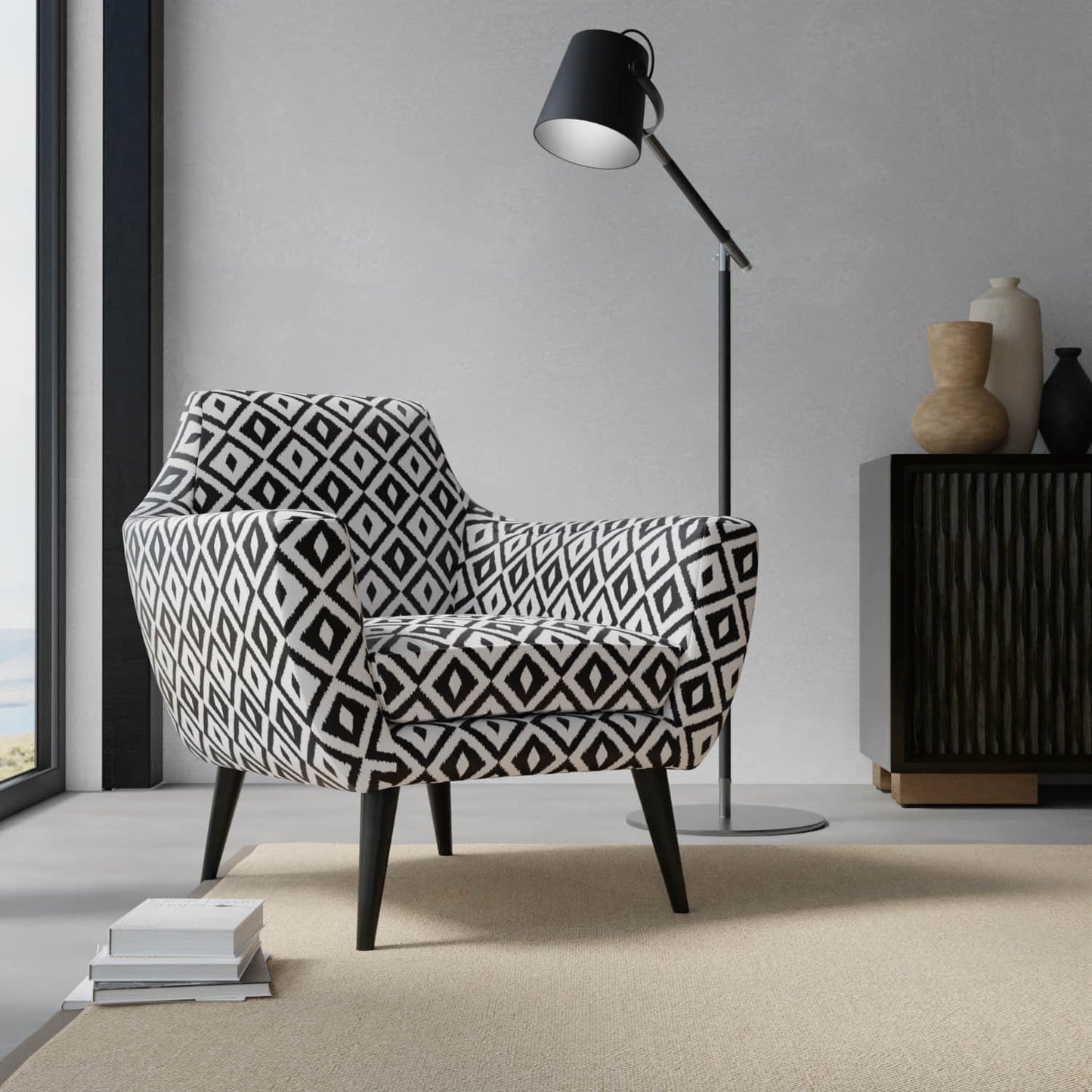 Belize Black - Folio Fabrics