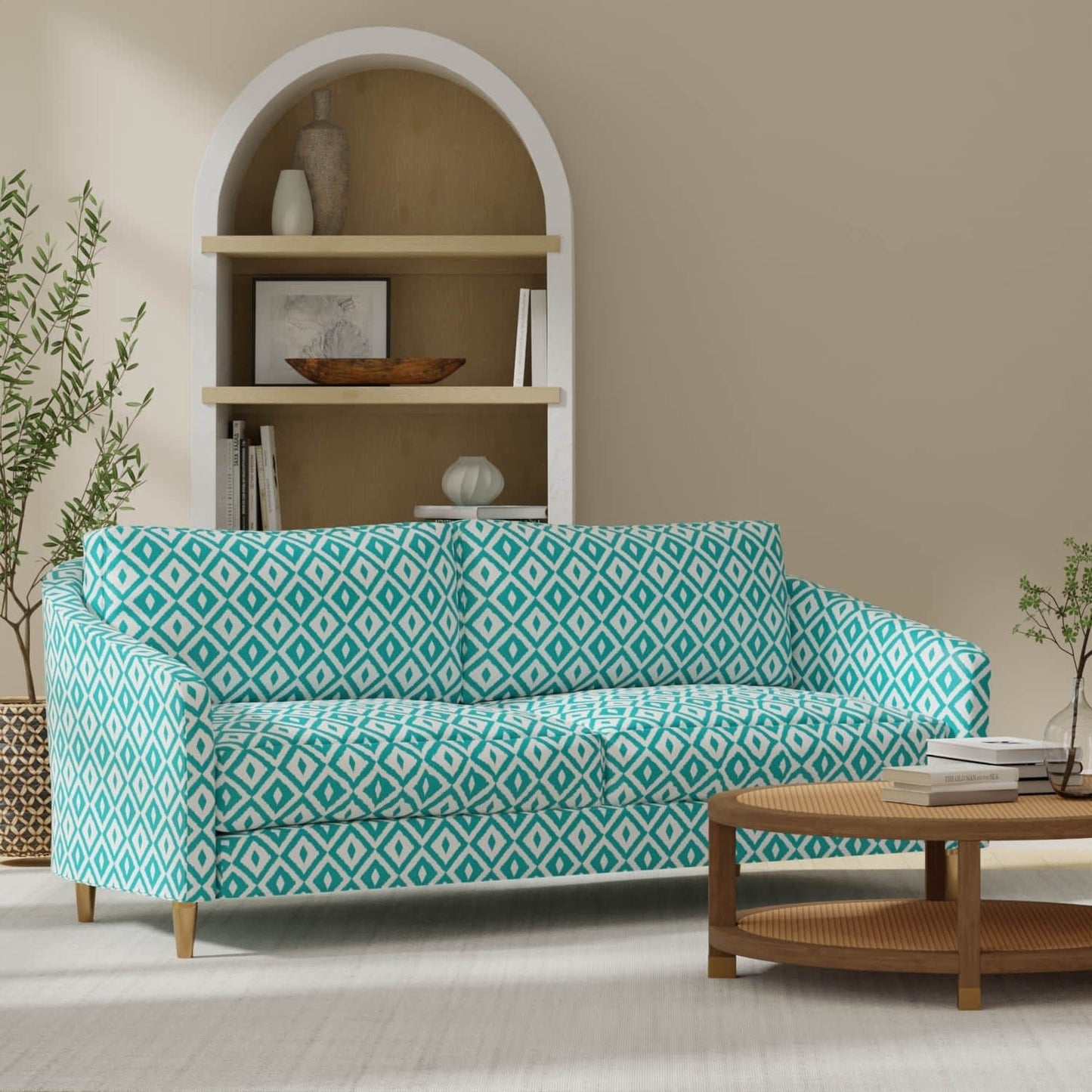 Belize Teal - Folio Fabrics