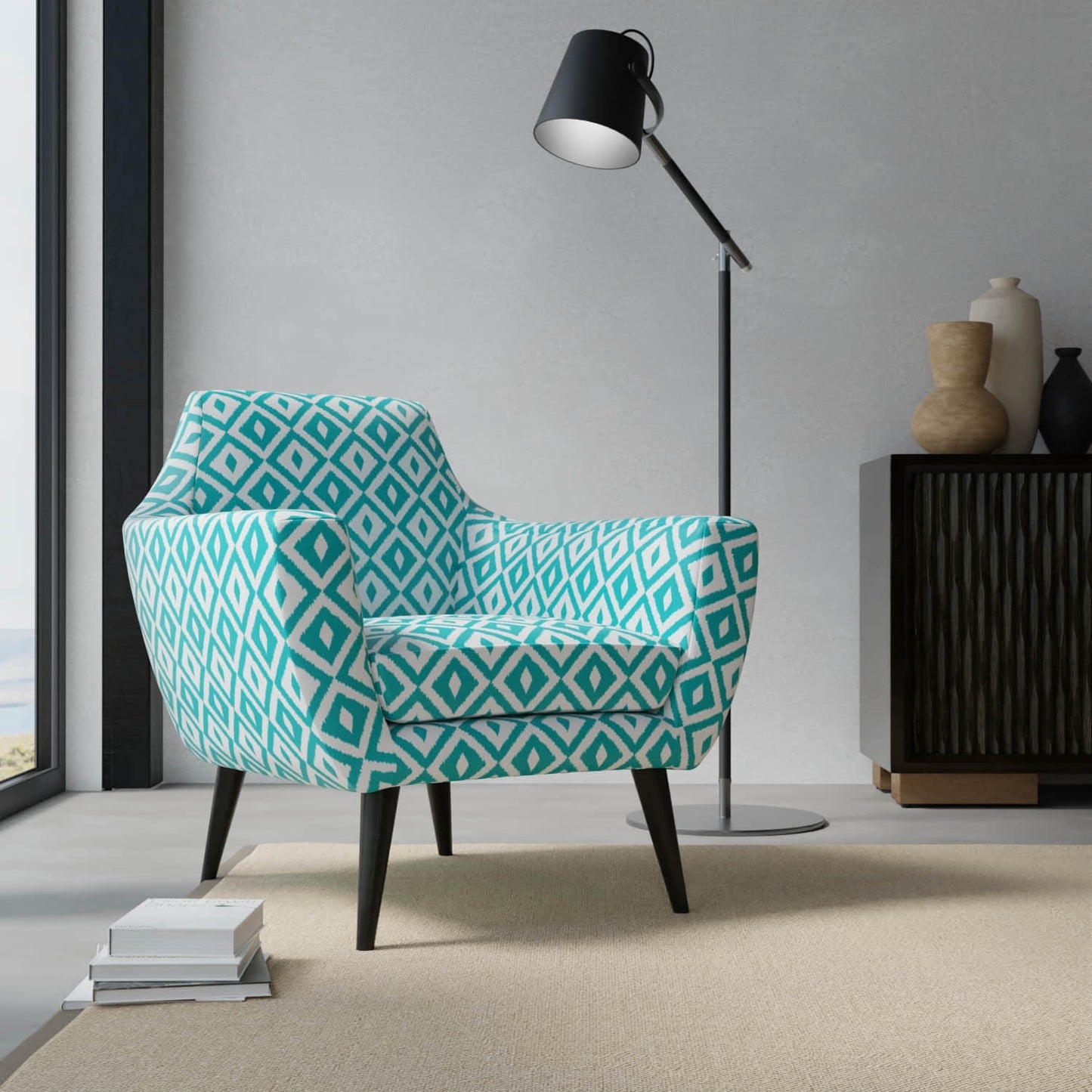 Belize Teal - Folio Fabrics