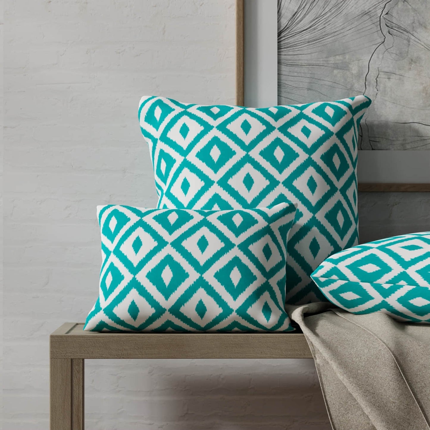 Belize Teal - Folio Fabrics