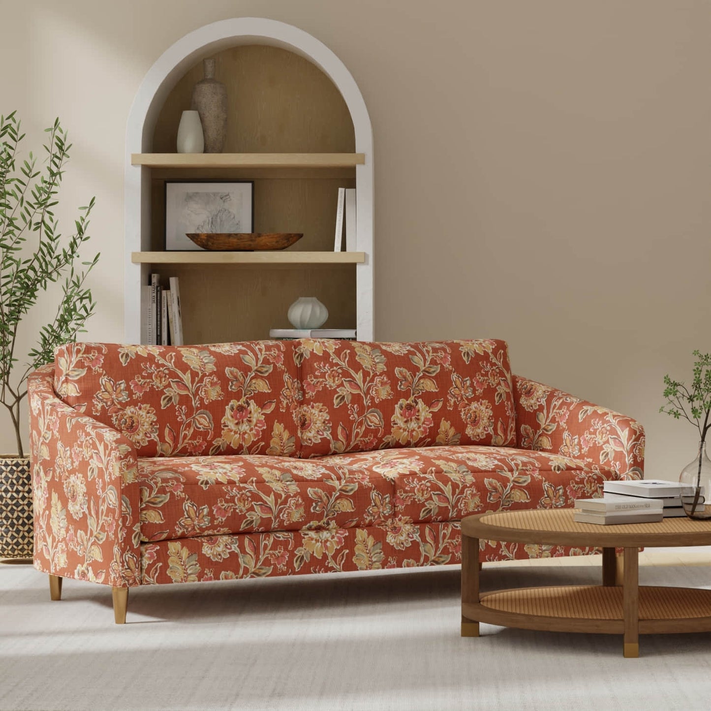 Bernard Russet - Folio Fabrics