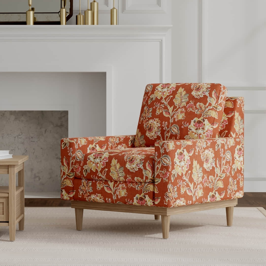 Bernard Russet - Folio Fabrics