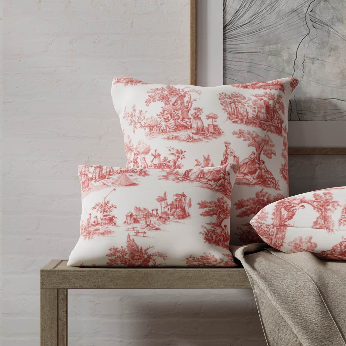Blair Cranberry - Folio Fabrics