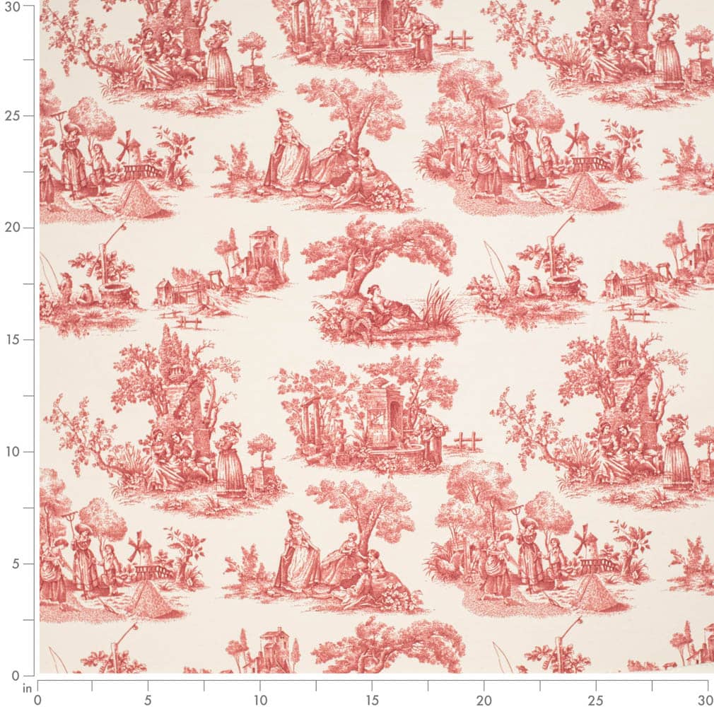 Blair Cranberry - Folio Fabrics