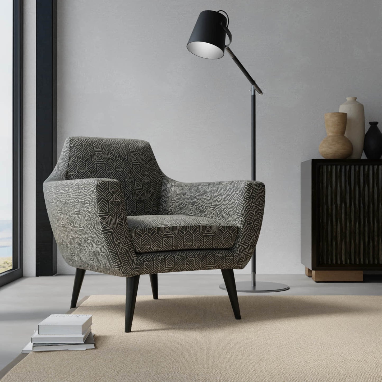 Blake Carbon - Folio Fabrics