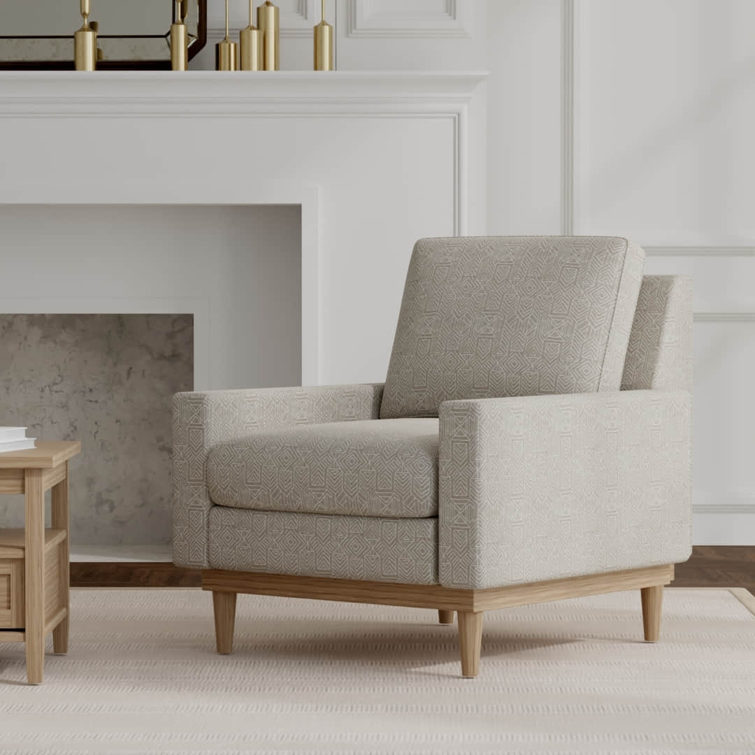 Blake Taupe - Folio Fabrics