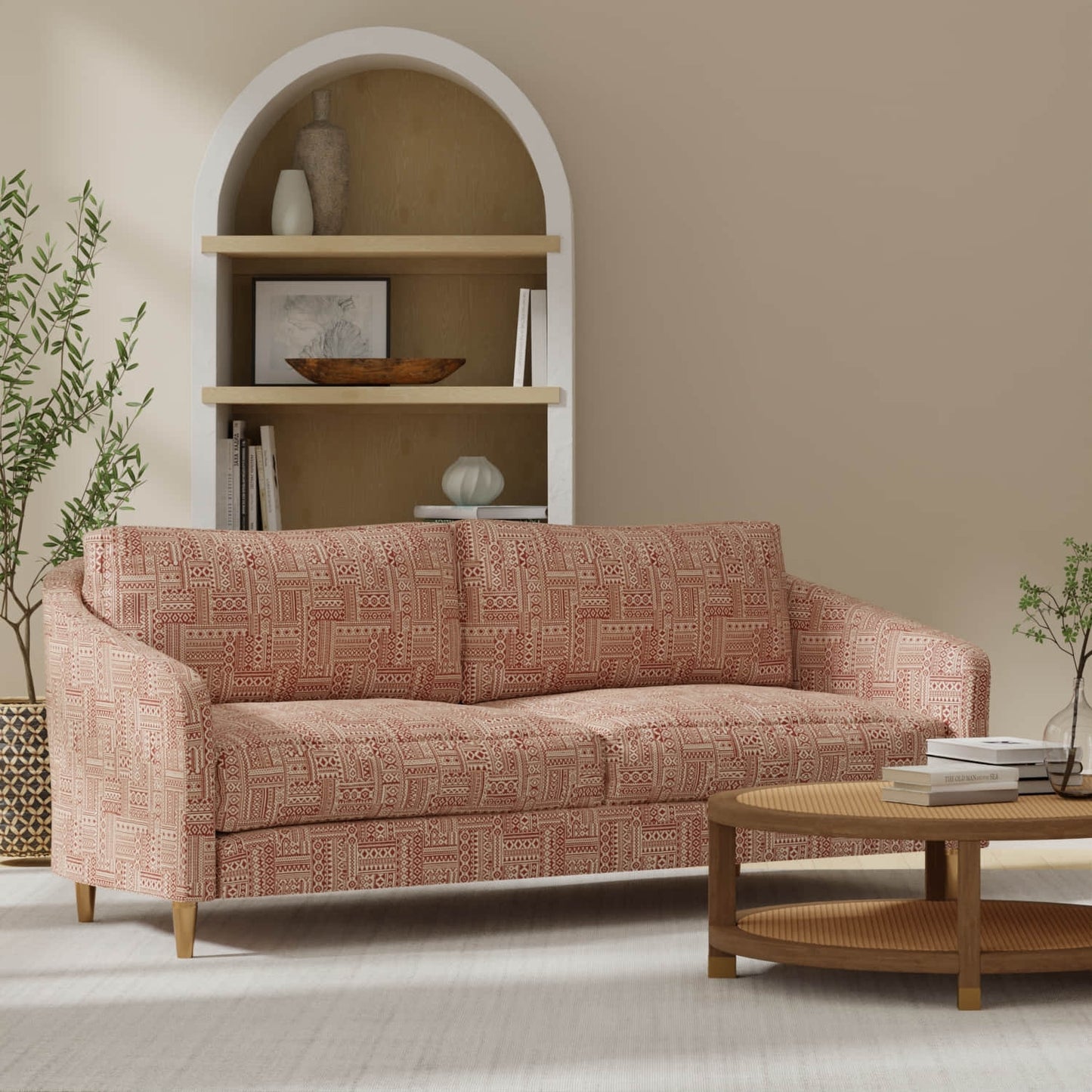 Blakeley Garnet - Folio Fabrics