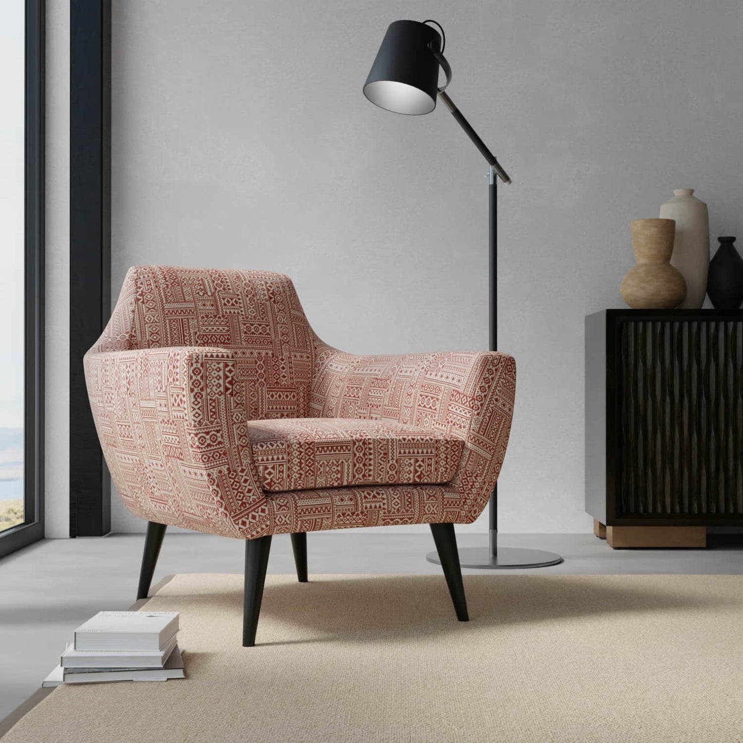 Blakeley Garnet - Folio Fabrics