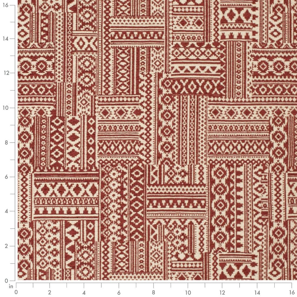 Blakeley Garnet - Folio Fabrics