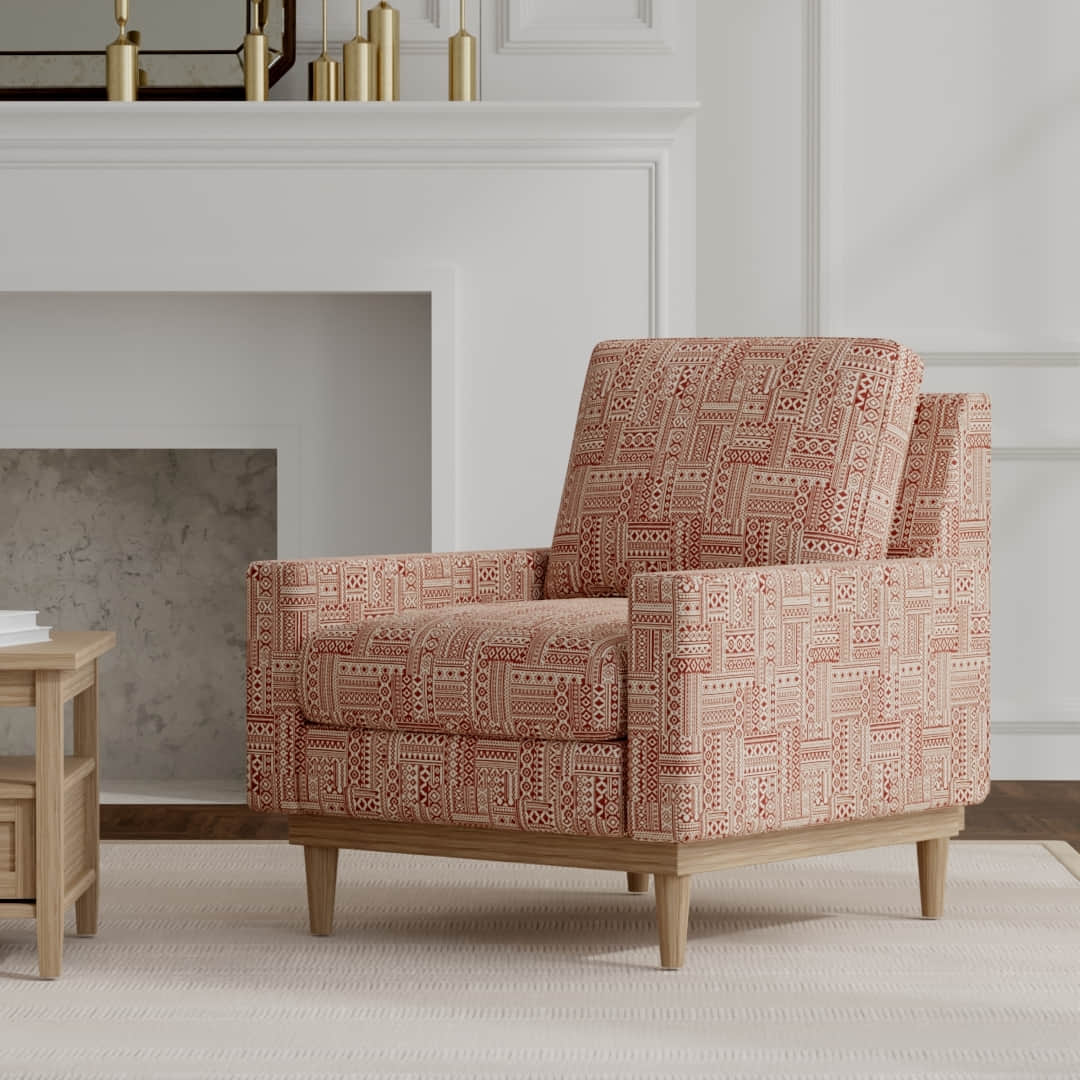 Blakeley Garnet - Folio Fabrics