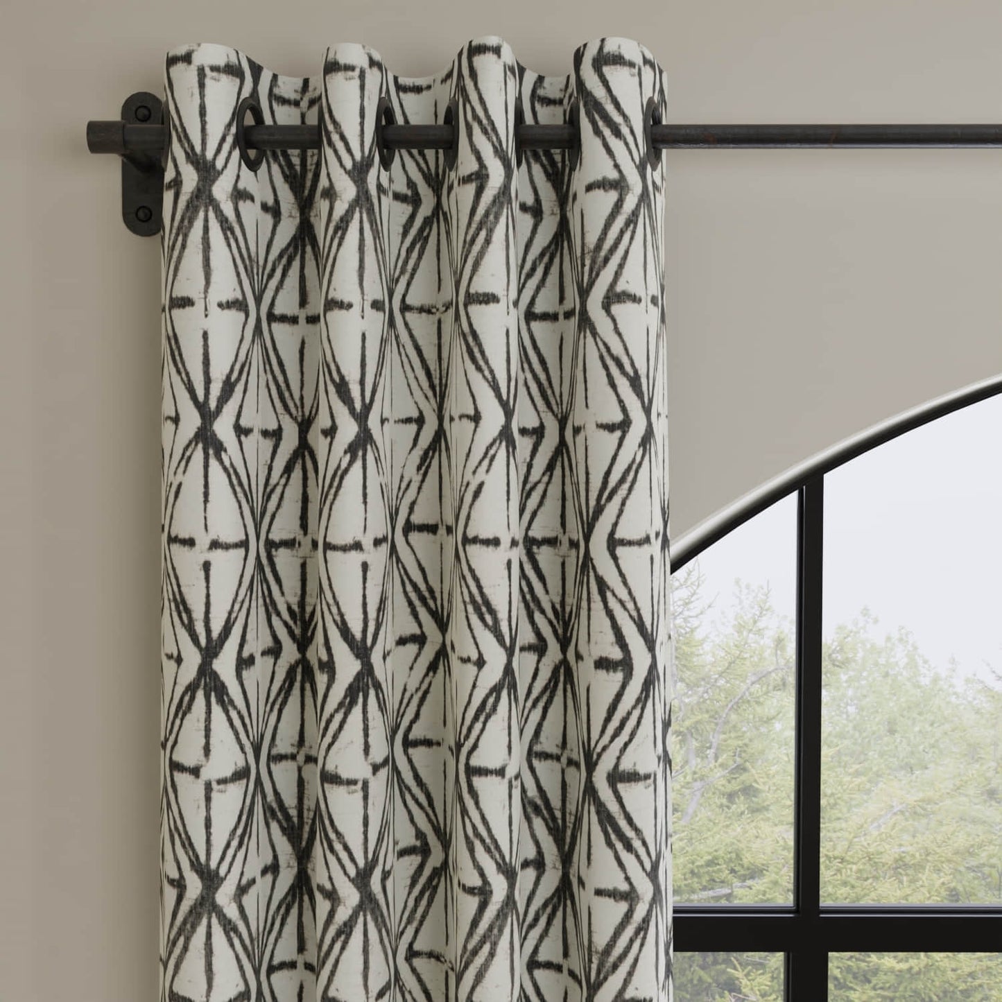 Blooming Inkwell made up on drapery