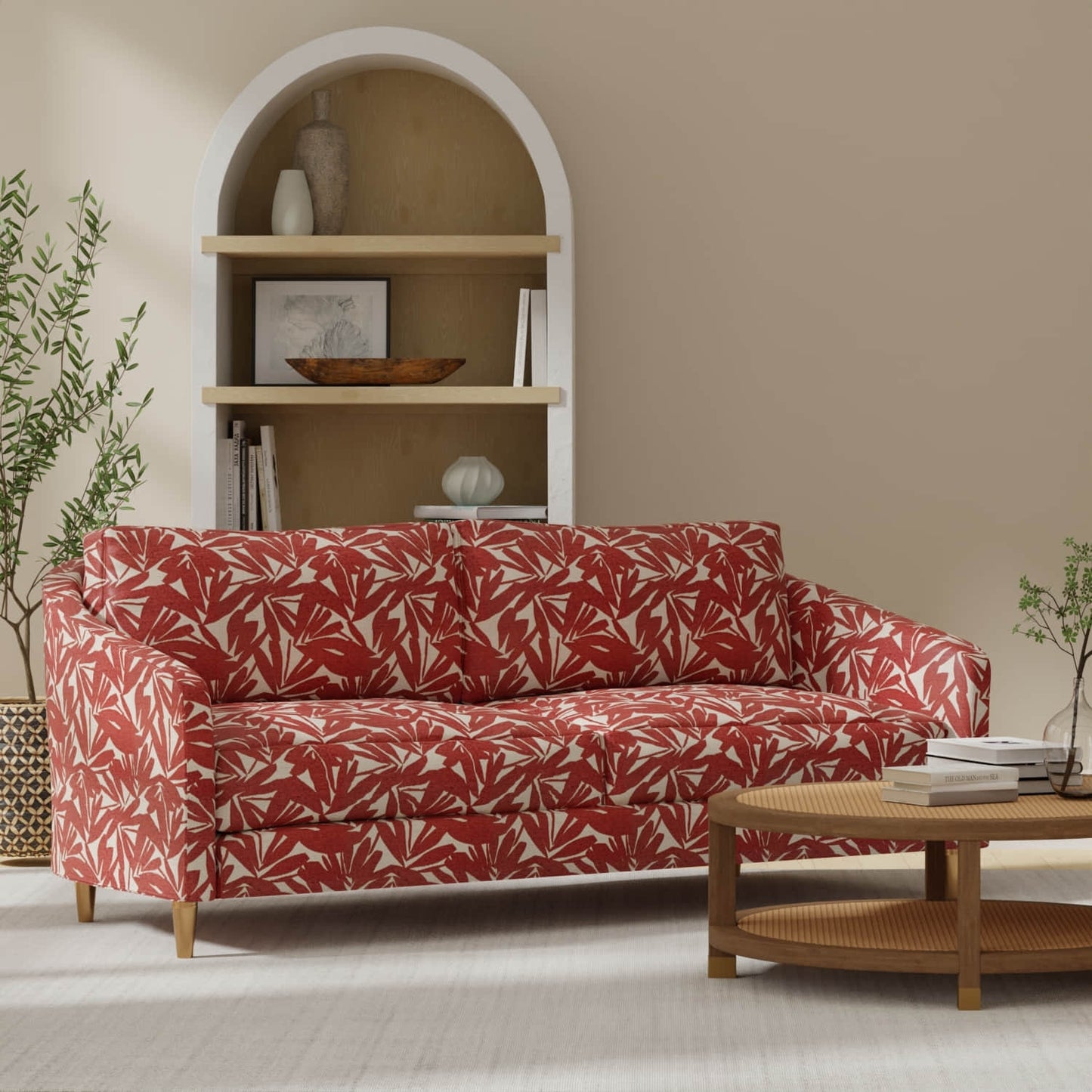 Bodie Crimson - Folio Fabrics