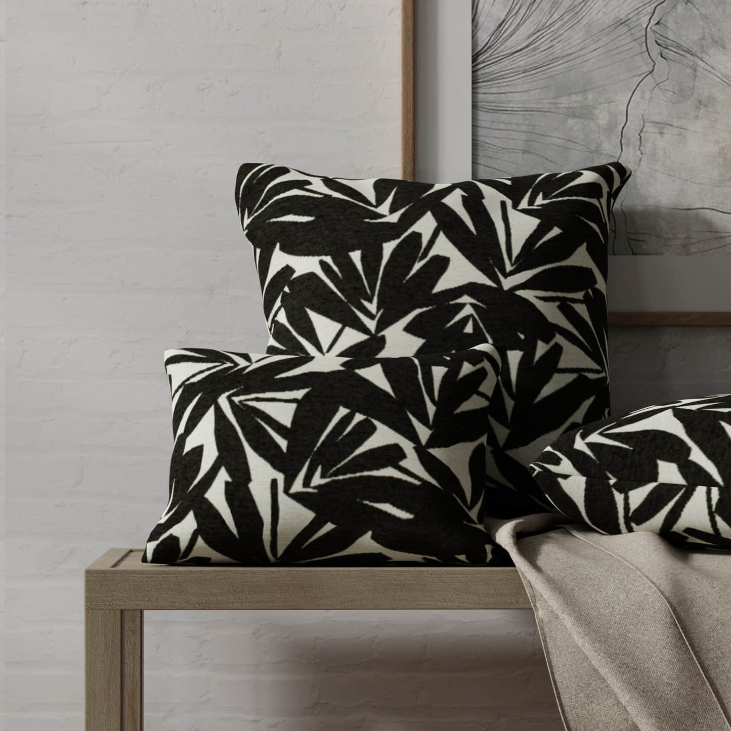 Bodie Ebony - Folio Fabrics