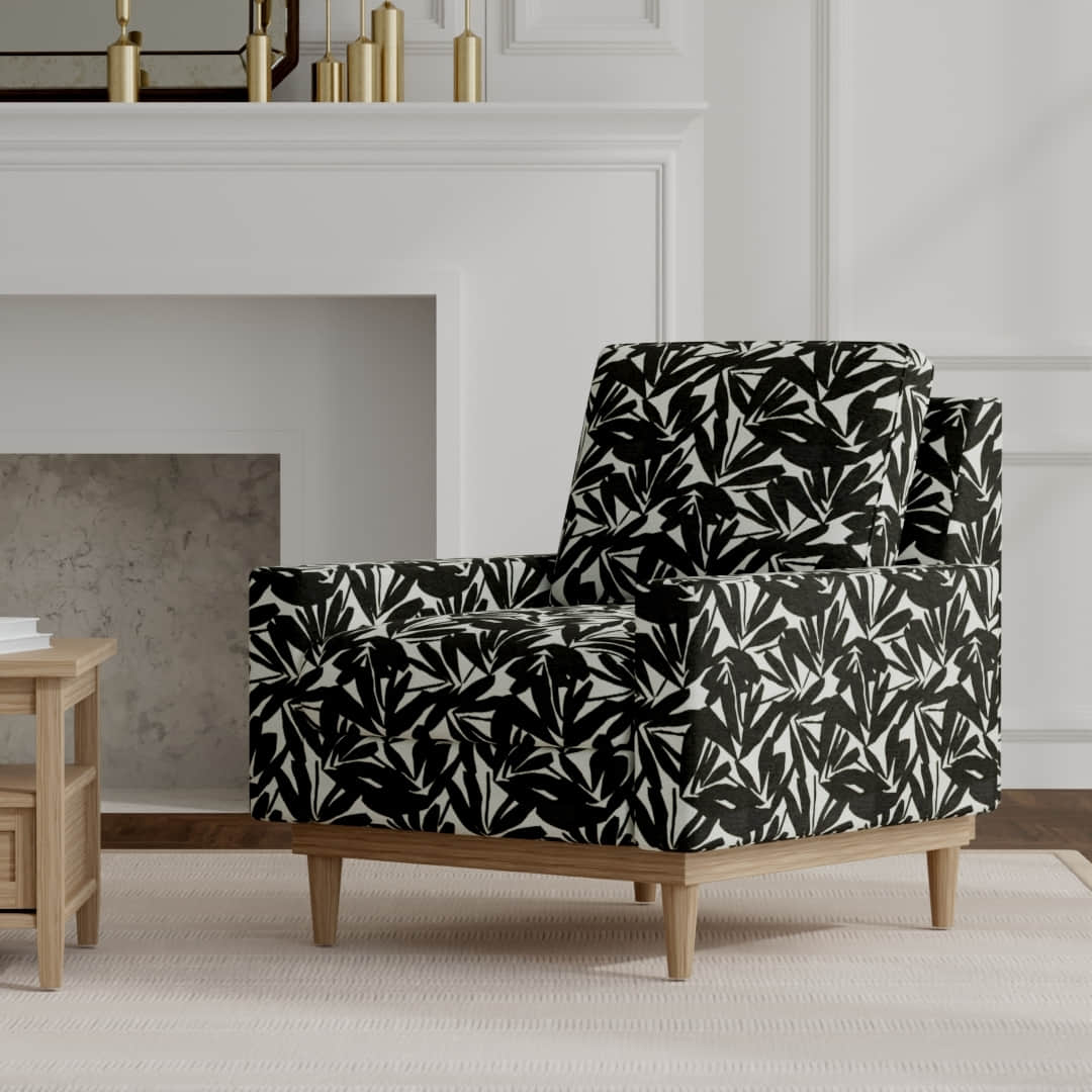Bodie Ebony - Folio Fabrics