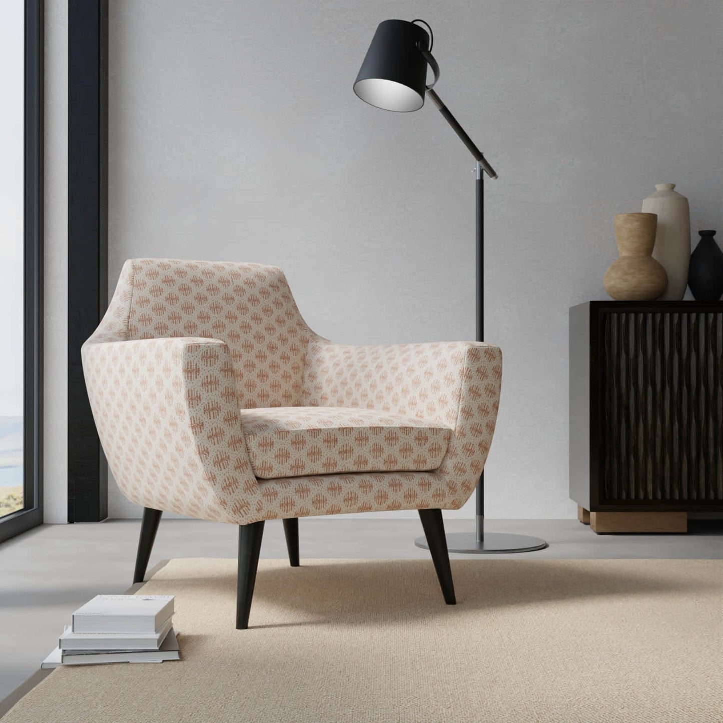 Bourne Cinnabar - Folio Fabrics
