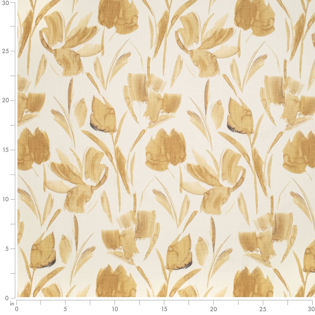 Bowen Saffron - Folio Fabrics